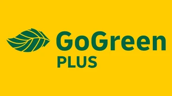 Offizielles DHL GoGreen Plus Logo